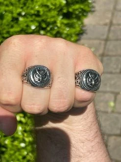 Real 925 Sterling Silver Mens Plain Owl Ring - Symbol Of Wisdom Animal Size 7-13 28 Real 925 Sterling Silver Mens Plain Owl Ring - Symbol Of Wisdom Animal Size 7-13 -Harlem Bling Shop harlembling real 925 sterling silver mens plain owl ring symbol of wisdom animal size 7 13 97280.1664383948