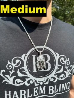 Real 925 Sterling Silver MOISSANITE Jesus Piece Iced Pendant Necklace ITALY MADE 38 Real 925 Sterling Silver MOISSANITE Jesus Piece Iced Pendant Necklace ITALY MADE -Harlem Bling Shop harlembling real 925 sterling silver moissanite jesus piece iced pendant necklace italy made 51207.1694828242