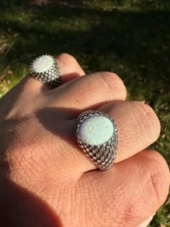 Real 925 Sterling Silver White Lab Created Fire Opal Gem Stone Ring Mens Ladies 41 Real 925 Sterling Silver White Lab Created Fire Opal Gem Stone Ring Mens Ladies -Harlem Bling Shop harlembling real 925 sterling silver white lab created fire opal gem stone ring mens ladies 03753.1695260569