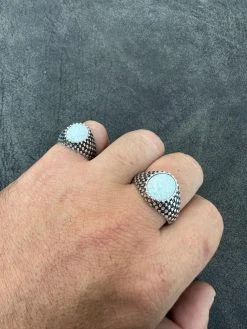 Real 925 Sterling Silver White Lab Created Fire Opal Gem Stone Ring Mens Ladies 38 Real 925 Sterling Silver White Lab Created Fire Opal Gem Stone Ring Mens Ladies -Harlem Bling Shop harlembling real 925 sterling silver white lab created fire opal gem stone ring mens ladies 06628.1695260553