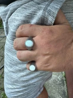 Real 925 Sterling Silver White Lab Created Fire Opal Gem Stone Ring Mens Ladies 26 Real 925 Sterling Silver White Lab Created Fire Opal Gem Stone Ring Mens Ladies -Harlem Bling Shop harlembling real 925 sterling silver white lab created fire opal gem stone ring mens ladies 18566.1695260549