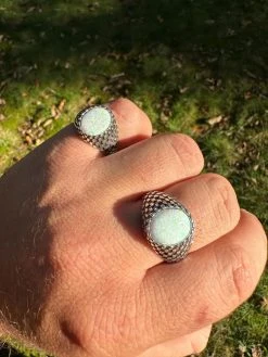 Real 925 Sterling Silver White Lab Created Fire Opal Gem Stone Ring Mens Ladies 30 Real 925 Sterling Silver White Lab Created Fire Opal Gem Stone Ring Mens Ladies -Harlem Bling Shop harlembling real 925 sterling silver white lab created fire opal gem stone ring mens ladies 98139.1695260578