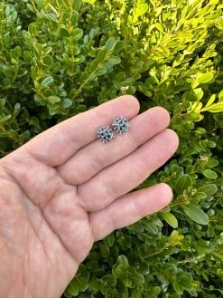 Real Black MOISSANITE Oxidized Rhodium 925 Silver Round Cluster Earrings Hip Hop 27 Real Black MOISSANITE Oxidized Rhodium 925 Silver Round Cluster Earrings Hip Hop -Harlem Bling Shop harlembling real black moissanite oxidized rhodium 925 silver round cluster earrings hip hop 64600.1678301993