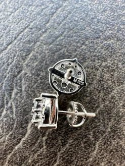 Real Black MOISSANITE Oxidized Rhodium 925 Silver Round Cluster Earrings Hip Hop 23 Real Black MOISSANITE Oxidized Rhodium 925 Silver Round Cluster Earrings Hip Hop -Harlem Bling Shop harlembling real black moissanite oxidized rhodium 925 silver round cluster earrings hip hop 84310.1678301723