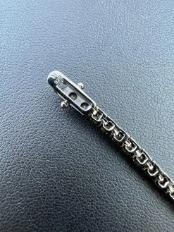 Real Black MOISSANITE Tennis Bracelet 925 Sterling Silver Pass Diamond Test 3mm -Harlem Bling Shop harlembling real black moissanite tennis bracelet 925 sterling silver pass diamond test 3mm 95665.1664361847