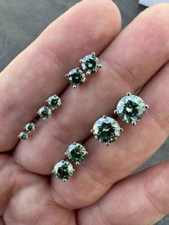 Real Green Moissanite Screwback Stud Earrings 925 Silver 3-8mm Iced Pass Tester 24 Real Green Moissanite Screwback Stud Earrings 925 Silver 3-8mm Iced Pass Tester -Harlem Bling Shop harlembling real green moissanite screwback stud earrings 925 silver 3 8mm iced pass tester 55624.1679426554