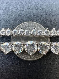 Real Iced MOISSANITE Riviera 3-7mm Graduated Tennis Chain Necklace - VVS D Color 30 Real Iced MOISSANITE Riviera 3-7mm Graduated Tennis Chain Necklace - VVS D Color -Harlem Bling Shop harlembling real iced moissanite riviera 3 7mm graduated tennis chain necklace vvs d color 03789.1679080368
