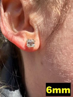 Real Iced Moissanite Stud Earrings Asscher Cut 14k Gold Over 925 Silver 4mm-8mm 31 Real Iced Moissanite Stud Earrings Asscher Cut 14k Gold Over 925 Silver 4mm-8mm -Harlem Bling Shop harlembling real iced moissanite stud earrings asscher cut 14k gold over 925 silver 4mm 8mm 39414.1680291911