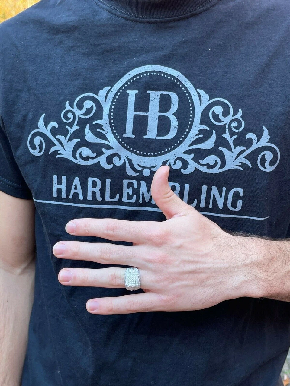 Real Mens Hip Hop Iced 2ct MOISSANITE Ring 925 Silver - Pass Diamond Test W. GRA 10 Real Mens Hip Hop Iced 2ct MOISSANITE Ring 925 Silver - Pass Diamond Test W. GRA - Image 8