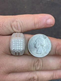 Real Mens Hip Hop Iced 2ct MOISSANITE Ring 925 Silver - Pass Diamond Test W. GRA 22 Real Mens Hip Hop Iced 2ct MOISSANITE Ring 925 Silver - Pass Diamond Test W. GRA -Harlem Bling Shop harlembling real mens hip hop iced 2ct moissanite ring 925 silver pass diamond test w gra 91851.1664360628