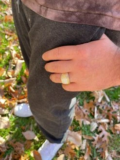 Real Mens Hip Hop Iced MOISSANITE Ring 14k Gold Vermeil Pass Diamond Test W. GRA 16 Real Mens Hip Hop Iced MOISSANITE Ring 14k Gold Vermeil Pass Diamond Test W. GRA -Harlem Bling Shop harlembling real mens hip hop iced moissanite ring 14k gold vermeil pass diamond test w gra 38556.1664362892