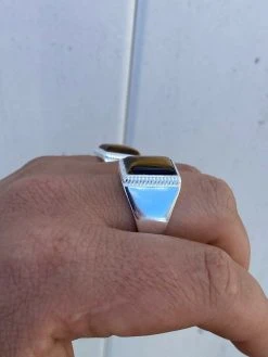 Real Mens Solid 925 Sterling Silver Tiger's Eye Signet Ring Sz 7 8 9 10 11 12 13 20 Real Mens Solid 925 Sterling Silver Tiger's Eye Signet Ring Sz 7 8 9 10 11 12 13 -Harlem Bling Shop harlembling real mens solid 925 sterling silver tigers eye signet ring sz 7 8 9 10 11 12 13 93876.1664383143