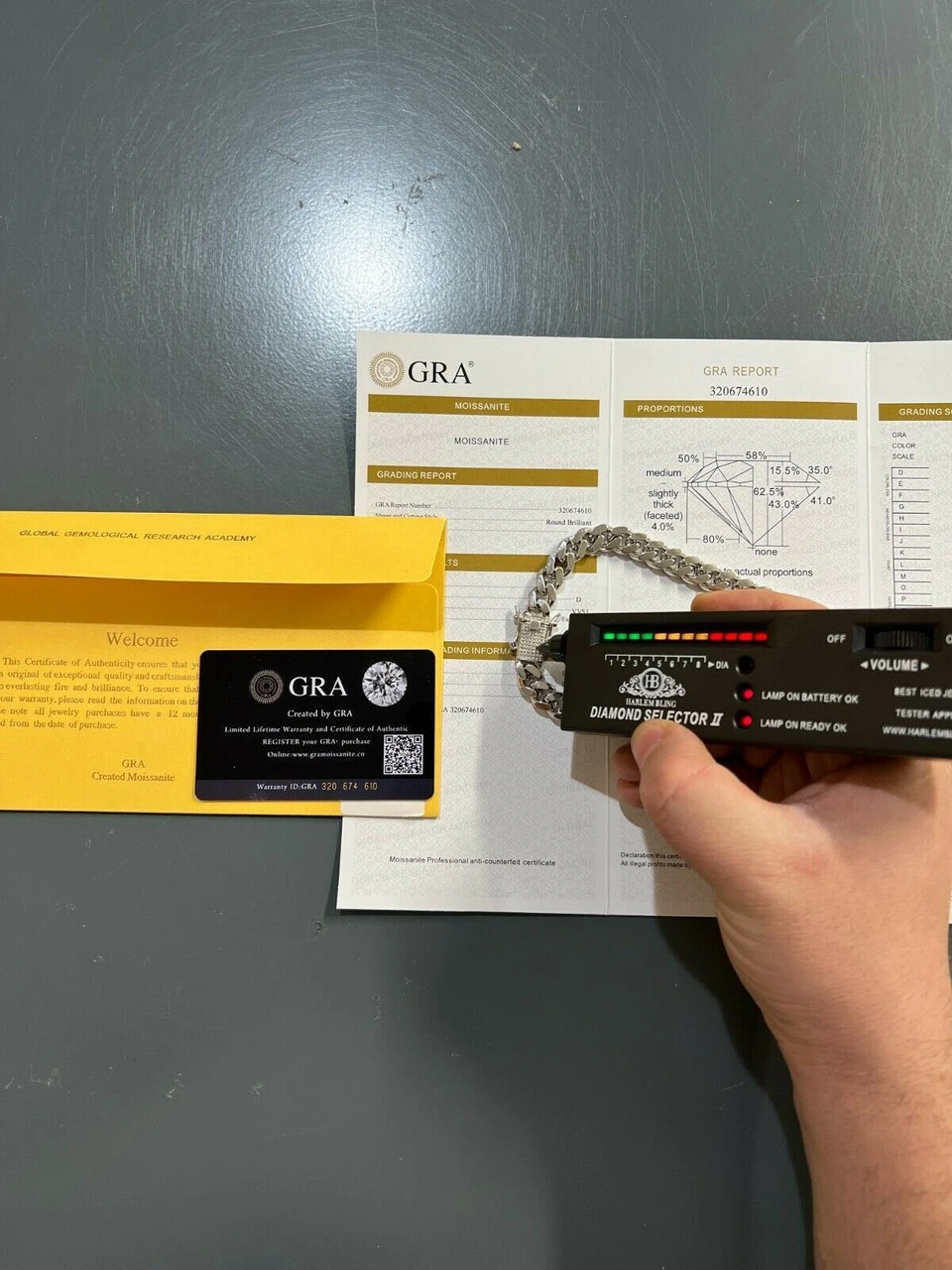 Real Miami Cuban Chain Necklace 925 Silver MOISSANITE Clasp Pass Diamond Tester 4 Real Miami Cuban Chain Necklace 925 Silver MOISSANITE Clasp Pass Diamond Tester - Image 2