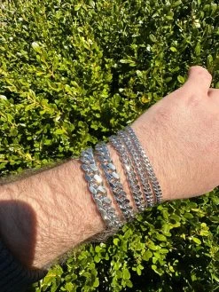 Real Miami Cuban Link Bracelet 925 Silver Baguette MOISSANITE Clasp Pass Tester 24 Real Miami Cuban Link Bracelet 925 Silver Baguette MOISSANITE Clasp Pass Tester -Harlem Bling Shop harlembling real miami cuban link bracelet 925 silver baguette moissanite clasp pass tester 42493.1679599613