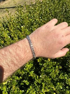 Real Miami Cuban Link Bracelet 925 Silver Baguette MOISSANITE Clasp Pass Tester 38 Real Miami Cuban Link Bracelet 925 Silver Baguette MOISSANITE Clasp Pass Tester -Harlem Bling Shop harlembling real miami cuban link bracelet 925 silver baguette moissanite clasp pass tester 59287.1679599656