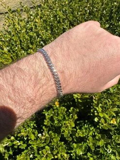 Real Miami Cuban Link Bracelet 925 Silver Baguette MOISSANITE Clasp Pass Tester 39 Real Miami Cuban Link Bracelet 925 Silver Baguette MOISSANITE Clasp Pass Tester -Harlem Bling Shop harlembling real miami cuban link bracelet 925 silver baguette moissanite clasp pass tester 81403.1679599667