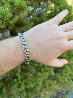 Real Miami Cuban Link Bracelet 925 Silver MOISSANITE Clasp Pass Diamond Tester 24 Real Miami Cuban Link Bracelet 925 Silver MOISSANITE Clasp Pass Diamond Tester -Harlem Bling Shop harlembling real miami cuban link bracelet 925 silver moissanite clasp pass diamond tester 04928.1664362034