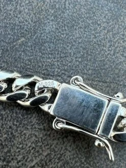 Real Miami Cuban Link Bracelet 925 Silver MOISSANITE Clasp Pass Diamond Tester 17 Real Miami Cuban Link Bracelet 925 Silver MOISSANITE Clasp Pass Diamond Tester -Harlem Bling Shop harlembling real miami cuban link bracelet 925 silver moissanite clasp pass diamond tester 14731.1664355134