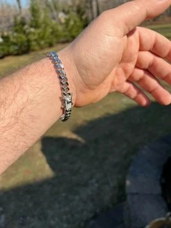 Real Miami Cuban Link Bracelet 925 Silver MOISSANITE Clasp Pass Diamond Tester 22 Real Miami Cuban Link Bracelet 925 Silver MOISSANITE Clasp Pass Diamond Tester -Harlem Bling Shop harlembling real miami cuban link bracelet 925 silver moissanite clasp pass diamond tester 60947.1664359153