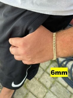 Real Miami Cuban Link Bracelet Iced MOISSANITE Out 14k Gold 925 Sterling Silver -Harlem Bling Shop harlembling real miami cuban link bracelet iced moissanite out 14k gold 925 sterling silver 04352.1664390025