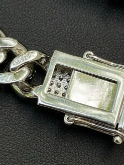 Real Miami Cuban Link Chain Iced MOISSANITE Solid 925 Sterling Silver Necklace 23 Real Miami Cuban Link Chain Iced MOISSANITE Solid 925 Sterling Silver Necklace -Harlem Bling Shop harlembling real miami cuban link chain iced moissanite solid 925 sterling silver necklace 49894.1664374242