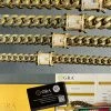 Real Miami Cuban Link Chain Necklace Bracelet 14k Gold Vermeil MOISSANITE Clasp 2 Real Miami Cuban Link Chain Necklace Bracelet 14k Gold Vermeil MOISSANITE Clasp -Harlem Bling Shop harlembling real miami cuban link chain necklace bracelet 14k gold vermeil moissanite clasp 76834.1664357905