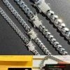 Real Miami Cuban Link Chain Necklace Bracelet Solid 925 Silver MOISSANITE Clasp 2 Real Miami Cuban Link Chain Necklace Bracelet Solid 925 Silver MOISSANITE Clasp -Harlem Bling Shop harlembling real miami cuban link chain necklace bracelet solid 925 silver moissanite clasp 33954 03791.1670934654