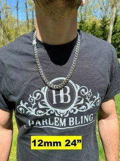 Real Miami Cuban Link Chain Necklace Bracelet Stainless Steel MOISSANITE Clasp 18 Real Miami Cuban Link Chain Necklace Bracelet Stainless Steel MOISSANITE Clasp -Harlem Bling Shop harlembling real miami cuban link chain necklace bracelet stainless steel moissanite clasp 51104.1664357759