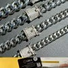 Real Miami Cuban Link Chain Necklace Bracelet Stainless Steel MOISSANITE Clasp -Harlem Bling Shop harlembling real miami cuban link chain necklace bracelet stainless steel moissanite clasp 57815.1664355228