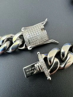 Real Miami Cuban Link Chain Necklace Iced MOISSANITE Clasp Passes Diamond Tester 22 Real Miami Cuban Link Chain Necklace Iced MOISSANITE Clasp Passes Diamond Tester -Harlem Bling Shop harlembling real miami cuban link chain necklace iced moissanite clasp passes diamond tester 16448.1664362209
