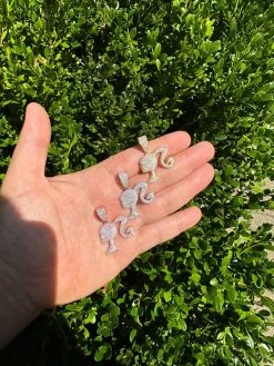 Real MOISSANITE 925 Silver Barbie Doll Pendant Necklace 14k Gold Plated Iced 41 Real MOISSANITE 925 Silver Barbie Doll Pendant Necklace 14k Gold Plated Iced -Harlem Bling Shop harlembling real moissanite 925 silver barbie doll pendant necklace 14k gold plated iced 58781.1692406032