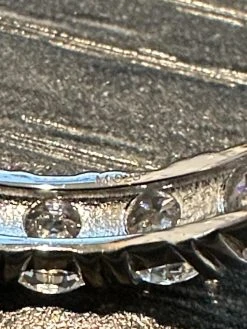 Real Moissanite Eternity Band Wedding Ring Pass Diamond Tester 925 Silver 2-5mm -Harlem Bling Shop harlembling real moissanite eternity band wedding ring pass diamond tester 925 silver 2 5mm 39909.1676398778