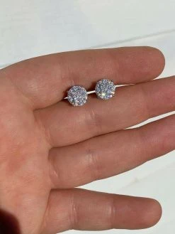 Real MOISSANITE Iced Hip Hop Mens Earrings Cluster Round Studs Pass Diamond Test 16 Real MOISSANITE Iced Hip Hop Mens Earrings Cluster Round Studs Pass Diamond Test -Harlem Bling Shop harlembling real moissanite iced hip hop mens earrings cluster round studs pass diamond test 12026.1664361783