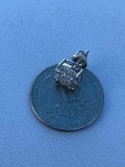 Real MOISSANITE Iced Hip Hop Mens Earrings Cluster Round Studs Pass Diamond Test 21 Real MOISSANITE Iced Hip Hop Mens Earrings Cluster Round Studs Pass Diamond Test -Harlem Bling Shop harlembling real moissanite iced hip hop mens earrings cluster round studs pass diamond test 21821.1664359784