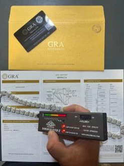 Real MOISSANITE Iced Silver Custom Square Link Chain Pass Diamond Test 18-30" 18 Real MOISSANITE Iced Silver Custom Square Link Chain Pass Diamond Test 18-30" -Harlem Bling Shop harlembling real moissanite iced silver custom square link chain pass diamond test 18 30 22194.1665582605