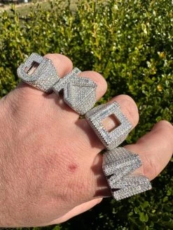 Real MOISSANITE Large Initial Letter Ring Iced Baguette Hip Hop 925 Silver A-Z 27 Real MOISSANITE Large Initial Letter Ring Iced Baguette Hip Hop 925 Silver A-Z -Harlem Bling Shop harlembling real moissanite large initial letter ring iced baguette hip hop 925 silver a z 28947.1679426601