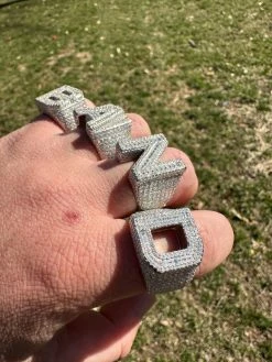 Real MOISSANITE Large Initial Letter Ring Iced Baguette Hip Hop 925 Silver A-Z 31 Real MOISSANITE Large Initial Letter Ring Iced Baguette Hip Hop 925 Silver A-Z -Harlem Bling Shop harlembling real moissanite large initial letter ring iced baguette hip hop 925 silver a z 95696.1679426618