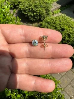 Real Moissanite Pushback Stud Earrings 14k Gold Plated 925 Silver Hip Hop 3-10mm 29 Real Moissanite Pushback Stud Earrings 14k Gold Plated 925 Silver Hip Hop 3-10mm -Harlem Bling Shop harlembling real moissanite pushback stud earrings 14k gold plated 925 silver hip hop 3 10mm 38219.1685568990