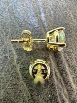 Real Moissanite Pushback Stud Earrings 14k Gold Plated 925 Silver Hip Hop 3-10mm 30 Real Moissanite Pushback Stud Earrings 14k Gold Plated 925 Silver Hip Hop 3-10mm -Harlem Bling Shop harlembling real moissanite pushback stud earrings 14k gold plated 925 silver hip hop 3 10mm 58489.1685569024