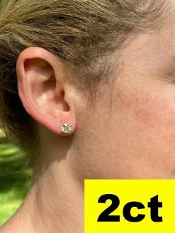 Real Moissanite Pushback Stud Earrings 14k Gold Plated 925 Silver Hip Hop 3-10mm 24 Real Moissanite Pushback Stud Earrings 14k Gold Plated 925 Silver Hip Hop 3-10mm -Harlem Bling Shop harlembling real moissanite pushback stud earrings 14k gold plated 925 silver hip hop 3 10mm 80772.1685568946