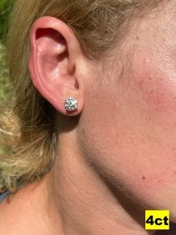 Real Moissanite Pushback Stud Earrings 14k Gold Plated 925 Silver Hip Hop 3-10mm 25 Real Moissanite Pushback Stud Earrings 14k Gold Plated 925 Silver Hip Hop 3-10mm -Harlem Bling Shop harlembling real moissanite pushback stud earrings 14k gold plated 925 silver hip hop 3 10mm 95464.1685568955