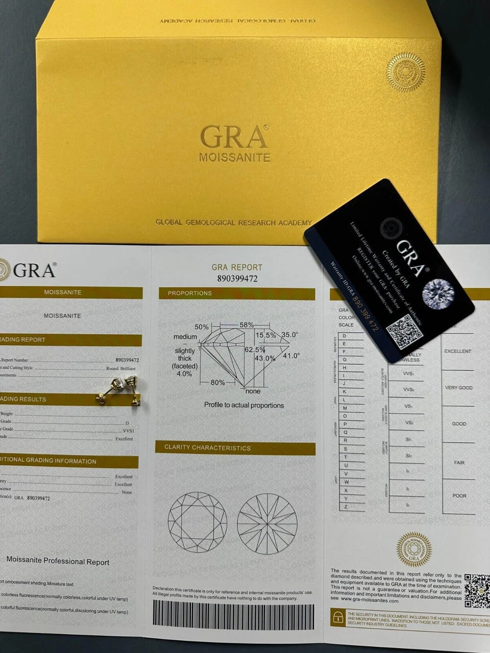 Real Moissanite Pushback Stud Earrings 14k Gold Plated 925 Silver Hip Hop 3-10mm 16 Real Moissanite Pushback Stud Earrings 14k Gold Plated 925 Silver Hip Hop 3-10mm - Image 14