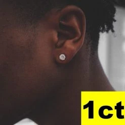 Real Moissanite Pushback Stud Earrings 925 Silver Hip Hop Mens Ladies 3mm-10mm 25 Real Moissanite Pushback Stud Earrings 925 Silver Hip Hop Mens Ladies 3mm-10mm -Harlem Bling Shop harlembling real moissanite pushback stud earrings 925 silver hip hop mens ladies 3mm 10mm 10663.1685569000