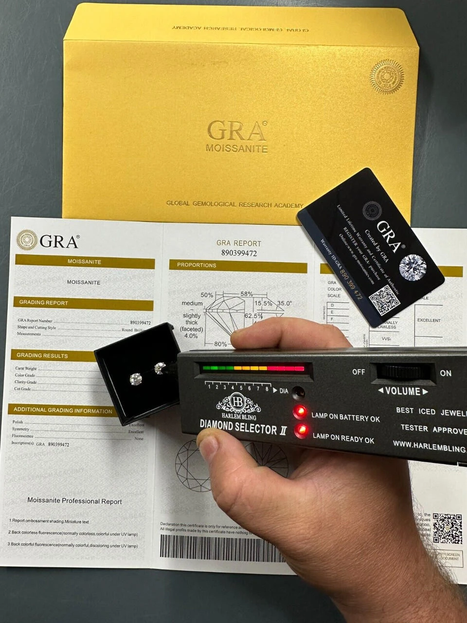 Real Moissanite Pushback Stud Earrings 925 Silver Hip Hop Mens Ladies 3mm-10mm 9 Real Moissanite Pushback Stud Earrings 925 Silver Hip Hop Mens Ladies 3mm-10mm - Image 7