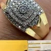 Real MOISSANITE Ring 14k Gold Plated 925 Silver Hip Hop Iced Pass Diamond Tester 2 Real MOISSANITE Ring 14k Gold Plated 925 Silver Hip Hop Iced Pass Diamond Tester -Harlem Bling Shop harlembling real moissanite ring 14k gold plated 925 silver hip hop iced pass diamond tester 09940.1664301238