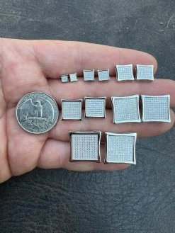 Real Moissanite Screwback Square Kite Earrings Passes Diamond Tester 4mm-18mm 21 Real Moissanite Screwback Square Kite Earrings Passes Diamond Tester 4mm-18mm -Harlem Bling Shop harlembling real moissanite screwback square kite earrings passes diamond tester 4mm 18mm 83605.1664361353