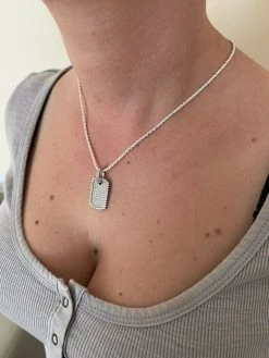 Real MOISSANITE Solid 925 Silver Dog Tag Iced Hip Hop Pendant Necklace - 3 Sizes 19 Real MOISSANITE Solid 925 Silver Dog Tag Iced Hip Hop Pendant Necklace - 3 Sizes -Harlem Bling Shop harlembling real moissanite solid 925 silver dog tag iced hip hop pendant necklace 3 sizes 49220.1664355827