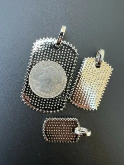 Real MOISSANITE Solid 925 Silver Dog Tag Iced Hip Hop Pendant Necklace - 3 Sizes 22 Real MOISSANITE Solid 925 Silver Dog Tag Iced Hip Hop Pendant Necklace - 3 Sizes -Harlem Bling Shop harlembling real moissanite solid 925 silver dog tag iced hip hop pendant necklace 3 sizes 56134.1664360293