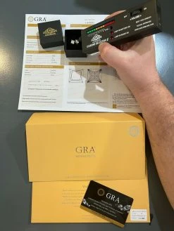 Real MOISSANITE Square Princess Stud Earrings 14k Gold Vermeil Pass Diamond Test -Harlem Bling Shop harlembling real moissanite square princess stud earrings 14k gold vermeil pass diamond test 38879.1664355838