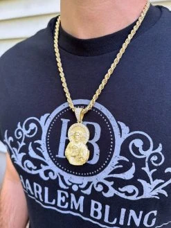 Real MOISSANITE St Jude San Judas Iced Pendant Necklace 925 Silver / 14k Gold 33 Real MOISSANITE St Jude San Judas Iced Pendant Necklace 925 Silver / 14k Gold -Harlem Bling Shop harlembling real moissanite st jude san judas iced pendant necklace 925 silver 14k gold 16287.1694828399